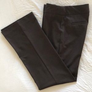 Women’s Macy’s Style & Co Dark Brwn Work Pants S2P